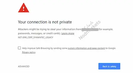 رفع خطای Your connection is not private در کروم رفع خطای Your connection is not private در کروم
